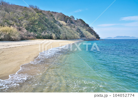 【篠尾海水浴場】 香川県高松市庵治町 104052774