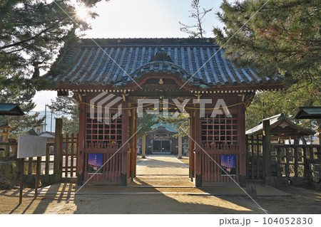 【石清水神社】 香川県さぬき市津田町津田 104052830