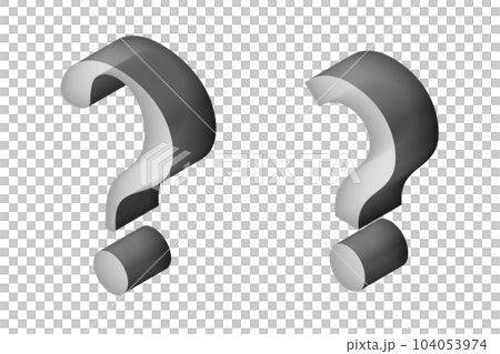 CG illustration of symbol - ? CG illustration of symbol - ? 104053974