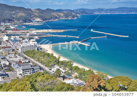 【洲本城跡からの風景】 兵庫県洲本市小路谷 104053977