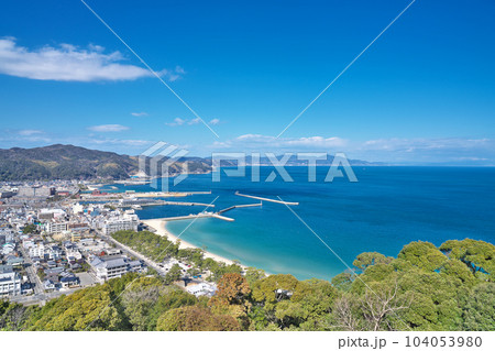 【洲本城跡からの風景】 兵庫県洲本市小路谷 104053980