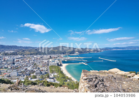 【洲本城跡からの風景】 兵庫県洲本市小路谷 104053986