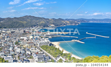 【洲本城跡からの風景】 (高解像度版) 兵庫県洲本市小路谷 104054144