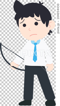 SD Business Man Isolated icons People Cartoon Character Flat illustration Png #20 104054430