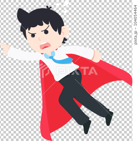 SD Business Man Isolated icons People Cartoon Character Flat illustration Png #51 104054464