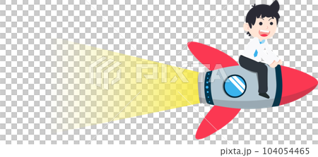 SD Business Man Isolated icons People Cartoon Character Flat illustration Png #52 104054465