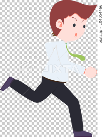 SD Business Man Isolated icons People Cartoon Character Flat illustration Png #53 104054466