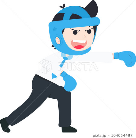 SD Business Man Isolated icons People Cartoon Character Flat illustration Png #80 104054497