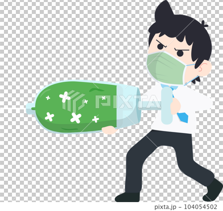 SD Business Man Isolated icons People Cartoon Character Flat illustration Png #85 104054502