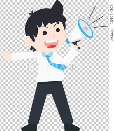 SD Business Man Isolated icons People Cartoon Character Flat illustration Png #86 104054503