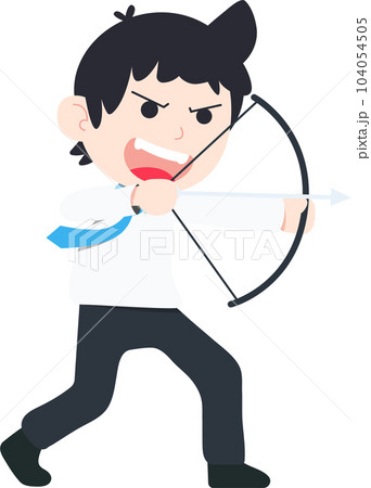 SD Business Man Isolated icons People Cartoon Character Flat illustration Png #9 104054505