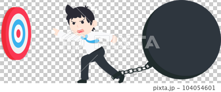 SD Business Man Stuck with problems and obstacles, therefore unable to achieve the goal SD Business Man Stuck with problems and obstacles, therefore unable to achieve the goal 104054601