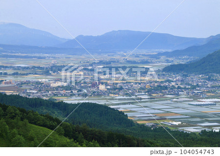 阿蘇山の眺望（熊本県・阿蘇市） 104054743