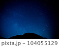 定山渓ダム展望台の星空 104055129
