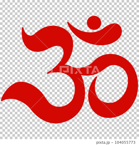 Symbol Oum illustration 104055773