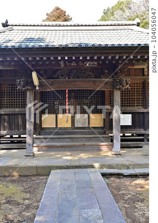 川口散歩:氷室神社 拝殿 川口市芝 川口散歩:氷室神社 拝殿 川口市芝 104056047