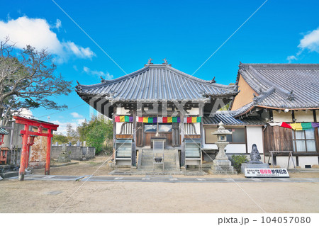 【長林寺】 兵庫県洲本市五色町都志万歳 104057080