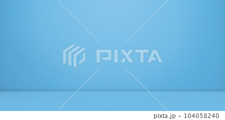 Blue Summer Studio Room Background,Cement Wall Floor Loft Backdrop,Empty Scene Space Table Product Cosmetic,Desk Kitchen Abstract Modern Texture Pattern Minimal Mockup Paper Gradient Poster Template. 104058240