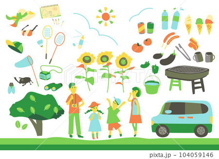 家族で夏のお出かけ 家族で夏のお出かけ 104059146