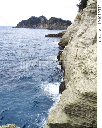 静岡県 堂ヶ島 ジオサイトの風景 2月 静岡県 堂ヶ島 ジオサイトの風景 2月 104059559