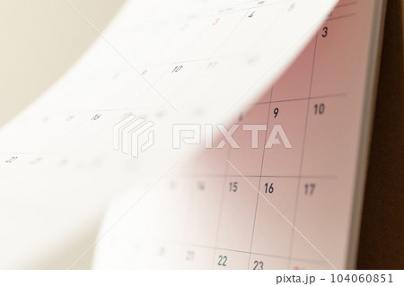 Abstract blur calendar page flipping sheet close up background business schedule planning appointment meeting concept Abstract blur calendar page flipping sheet close up background business schedule planning appointment meeting concept 104060851
