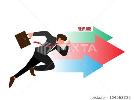 Change to new job, career or opportunity, new challenge to success, improvement or advancement, recruitment or employment concept, businessman employee carrying stuffs changing to new job Change to new job, career or opportunity, new challenge to success, improvement or advancement, recruitment or employment concept, businessman employee carrying stuffs changing to new job 104062859