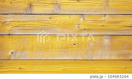 木の厚板、黄色のテクスチャー背景と背景写真、パステルイエロー板、イエロー板の壁 木の厚板、黄色のテクスチャー背景と背景写真、パステルイエロー板、イエロー板の壁 104063284