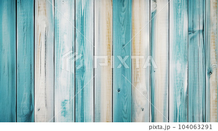 木の厚板、水色のテクスチャー背景と背景写真、パステルブルー板、ブルー板の壁 木の厚板、水色のテクスチャー背景と背景写真、パステルブルー板、ブルー板の壁 104063291