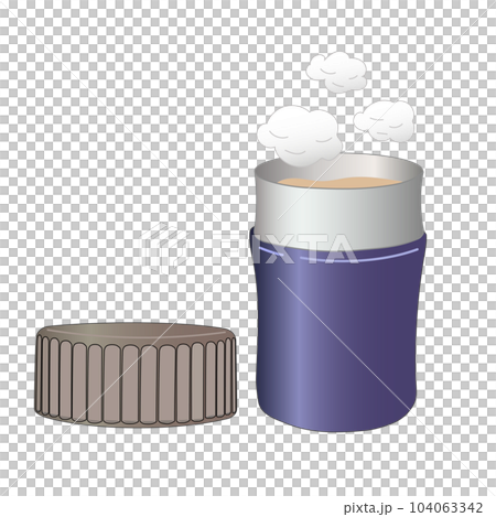 Bento soup jar illustration material Bento soup jar illustration material 104063342