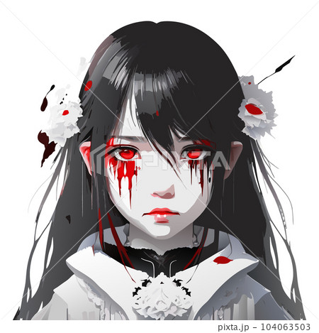 白ゴシック女子：AI生成 104063503