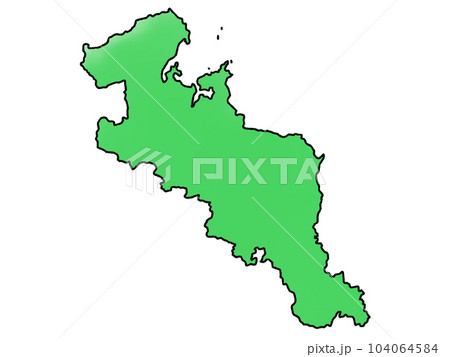 少しゆるい京都府地図 104064584