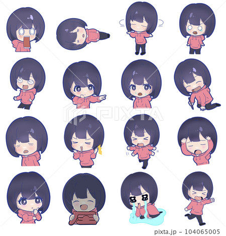 パーカー女の子 104065005