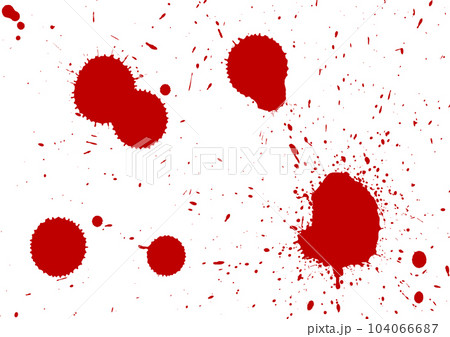 赤い飛沫 塗料 飛散 赤い飛沫 塗料 飛散 104066687