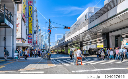 東京都千代田区の都市風景 秋葉原 東京都千代田区の都市風景 秋葉原 104067646