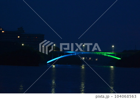 賢島大橋ライトアップ 賢島大橋ライトアップ 104068563