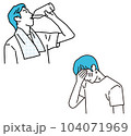 熱中症予防の挿絵 104071969