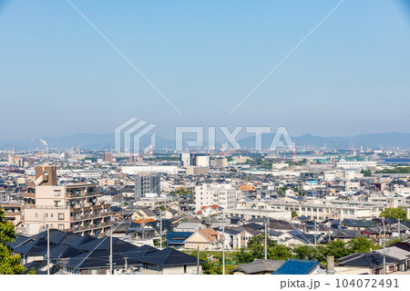 半田・任坊山公園から見た半田市・武豊町・碧南市の眺め 半田・任坊山公園から見た半田市・武豊町・碧南市の眺め 104072491