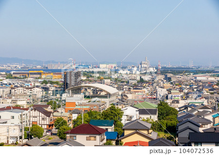 半田・任坊山公園から見た半田市・武豊町・碧南市の眺め 半田・任坊山公園から見た半田市・武豊町・碧南市の眺め 104072536