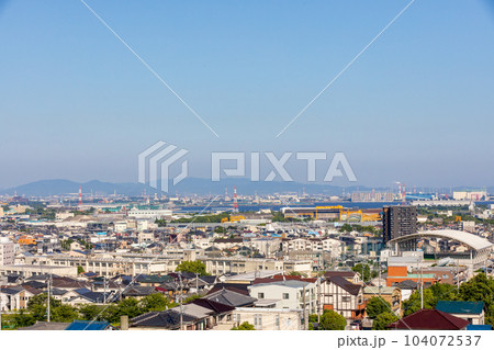 半田・任坊山公園から見た半田市・武豊町・碧南市の眺め 半田・任坊山公園から見た半田市・武豊町・碧南市の眺め 104072537