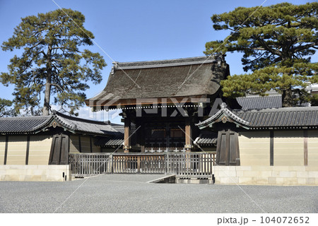 京都御所　建礼門 104072652