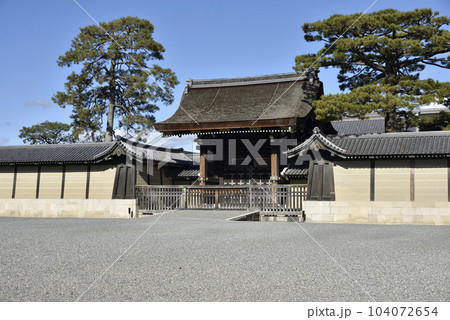 京都御所　建礼門 104072654