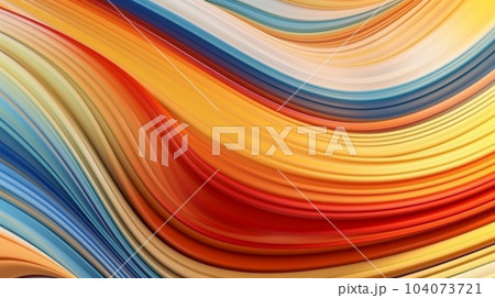 Abstract illustration, colored waves, lines and fancy images, wallpaper, poster, art Abstract illustration, colored waves, lines and fancy images, wallpaper, poster, art 104073721