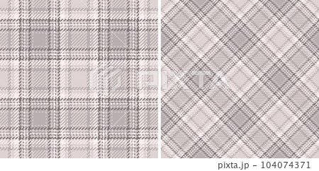 Vector seamless background of tartan pattern textile with a texture plaid fabric check. Vector seamless background of tartan pattern textile with a texture plaid fabric check. 104074371