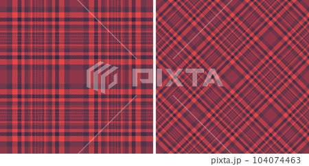Textile background check of pattern plaid seamless with a fabric vector texture tartan. 104074463