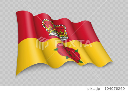 3D Realistic waving Flag of Hampshire is a county of England 3D Realistic waving Flag of Hampshire is a county of England 104076260