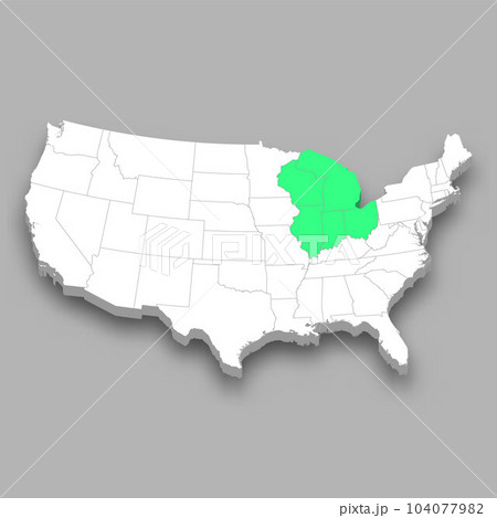 East North Central division location within United States map East North Central division location within United States map 104077982
