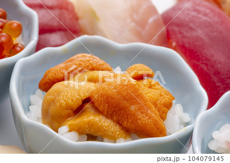 北海道の美味しいウニ料理 104079145
