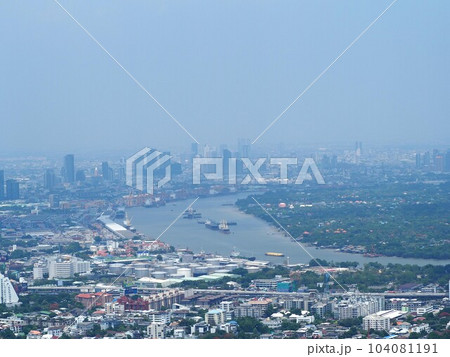 マハナコンタワーからの景色　タイ　バンコク 104081191