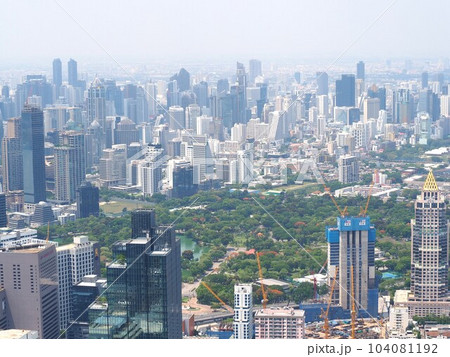 マハナコンタワーからの景色　タイ　バンコク 104081192