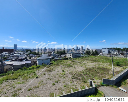 新潟市 日和山展望台からの景色 新潟市 日和山展望台からの景色 104081631